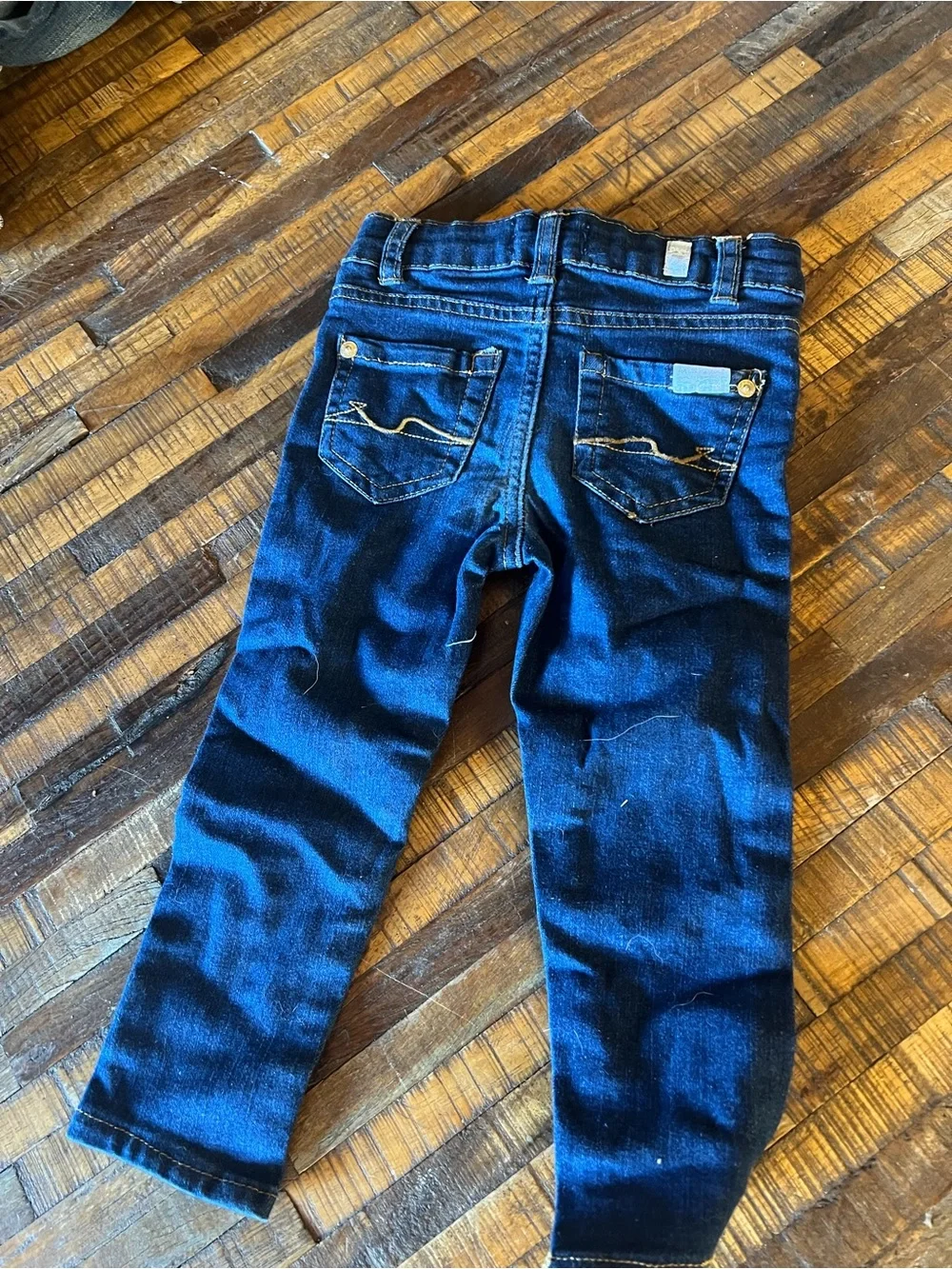 7 For All Mankind Dark Blue Kids Jeans